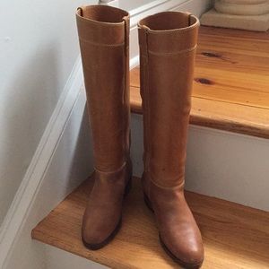 Nine West Louisa leather riding boots 👢
